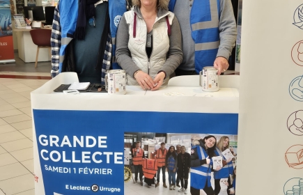 JOURNEE "JETONS LE CANCER" 
Centre Leclerc Urrugne